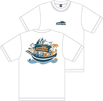 Amazon.co.jp: sumika Tシャツ ホワイト Lサイズ FUNE 夏フェス